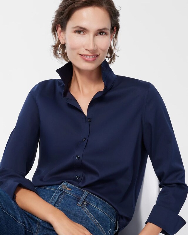 No Iron Stretch Shirt - image 2